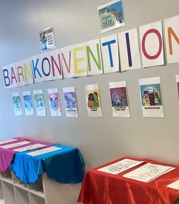 Kulturförskolan Smedby firar Barnkonventionens dag