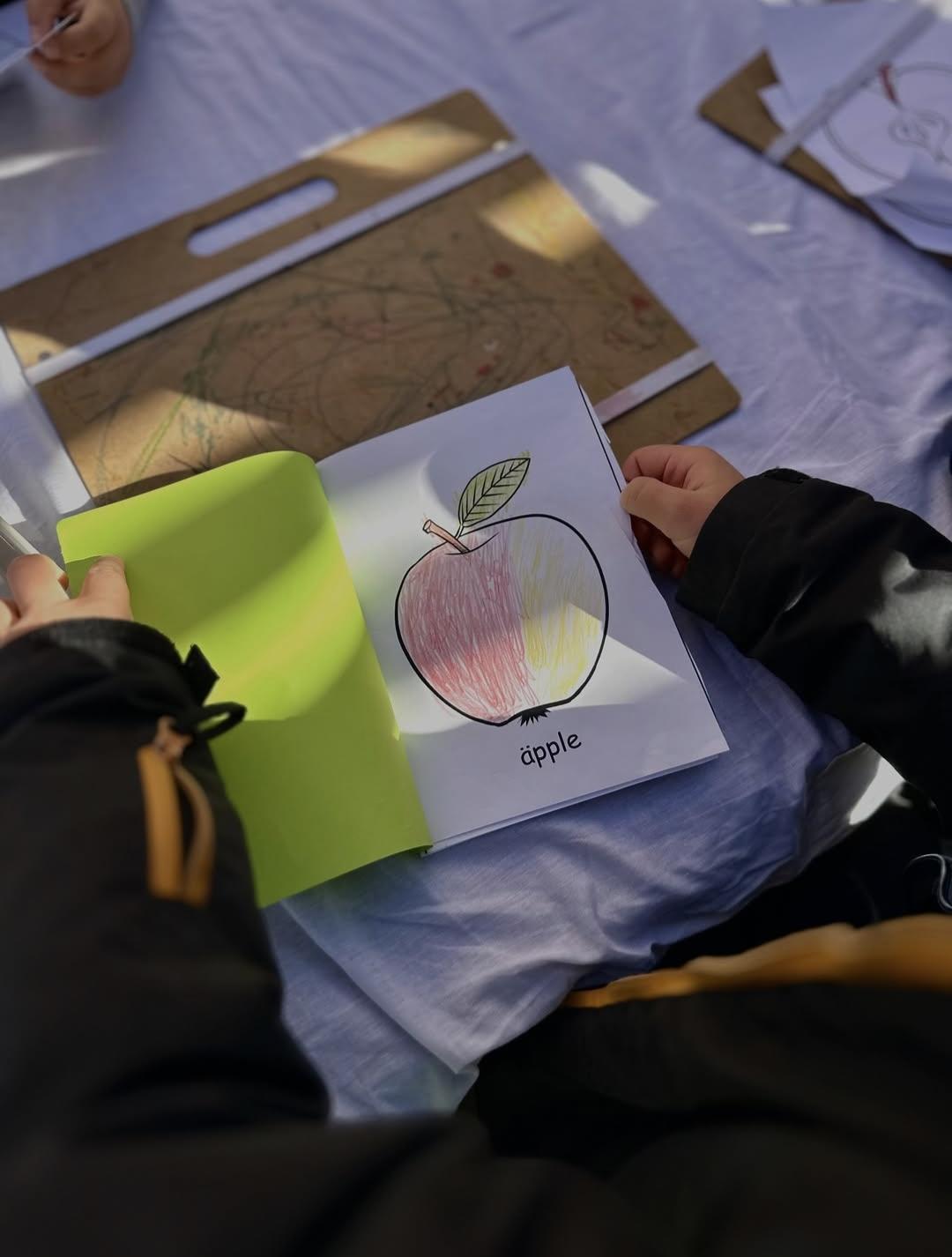 Äpplets dag på förskolan!