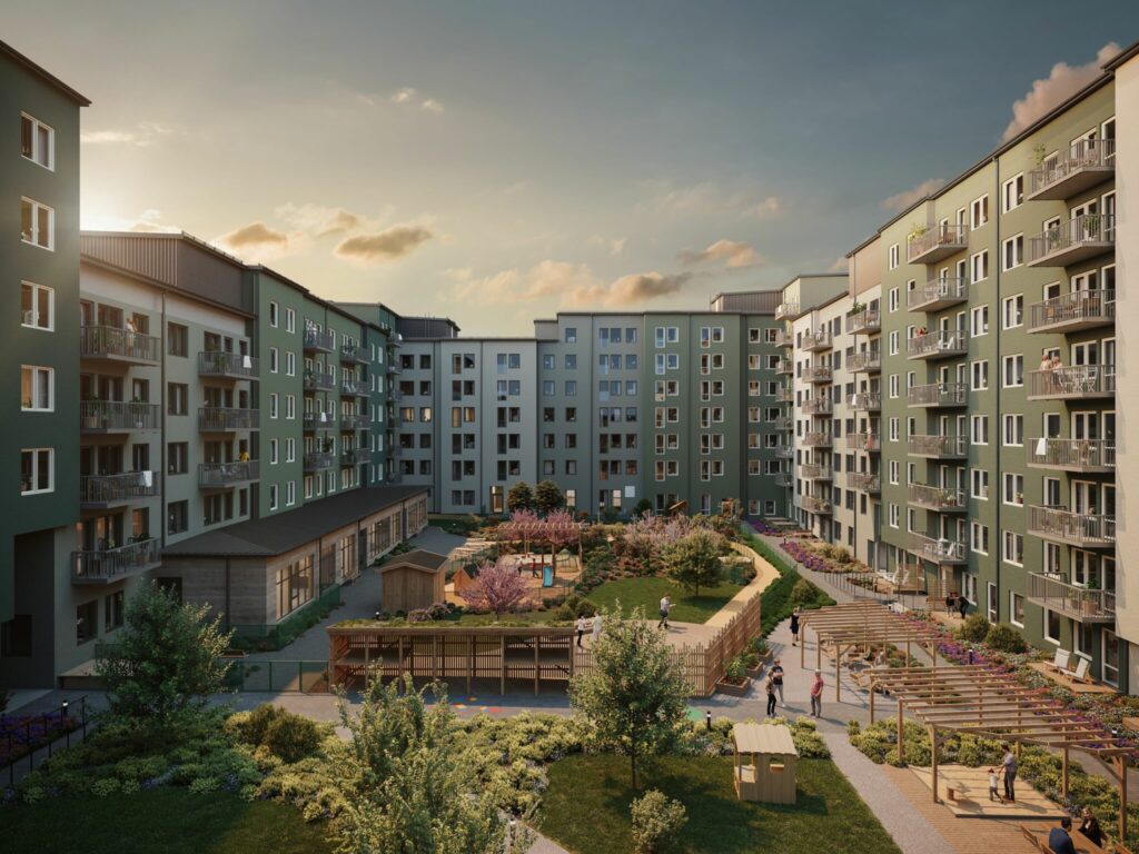 tellusbarn förskola ursvik torg i Sundbyberg