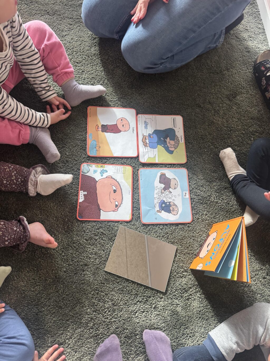 Under veckan har flera av Tellusbarns förskolor uppmärksammat Alfons Åbergs Vänskapsdag, i samarbete med Friends, Rabén & Sjögren och Bok-Makaren.