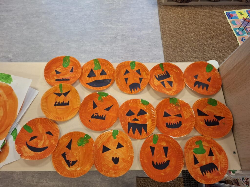 Halloween på Tellusbarns förskolor