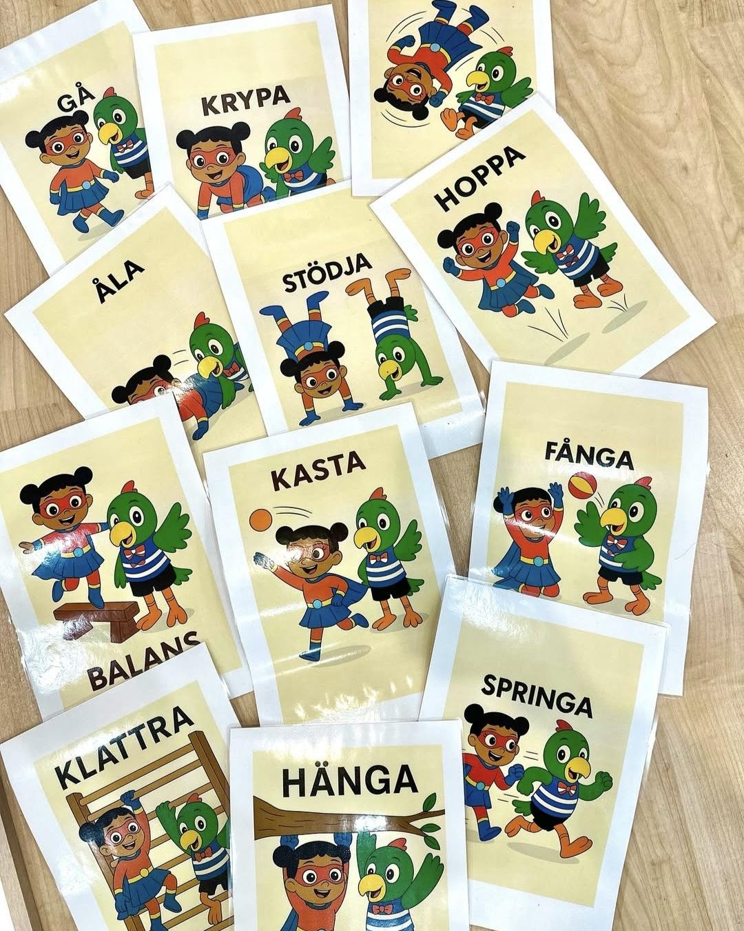 Rörelse i fokus på utbildningen Aktiv förskola