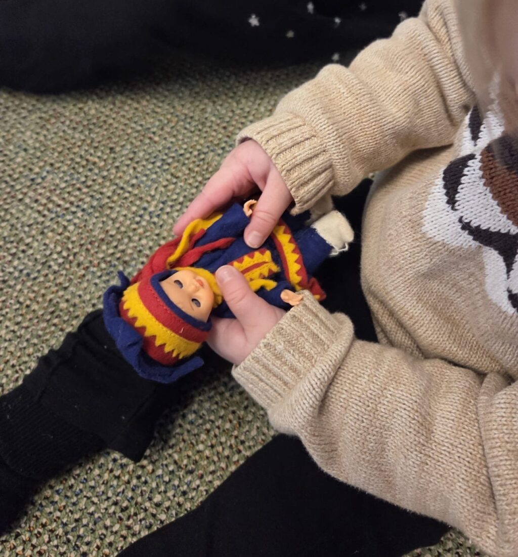 samisk docka på förskola