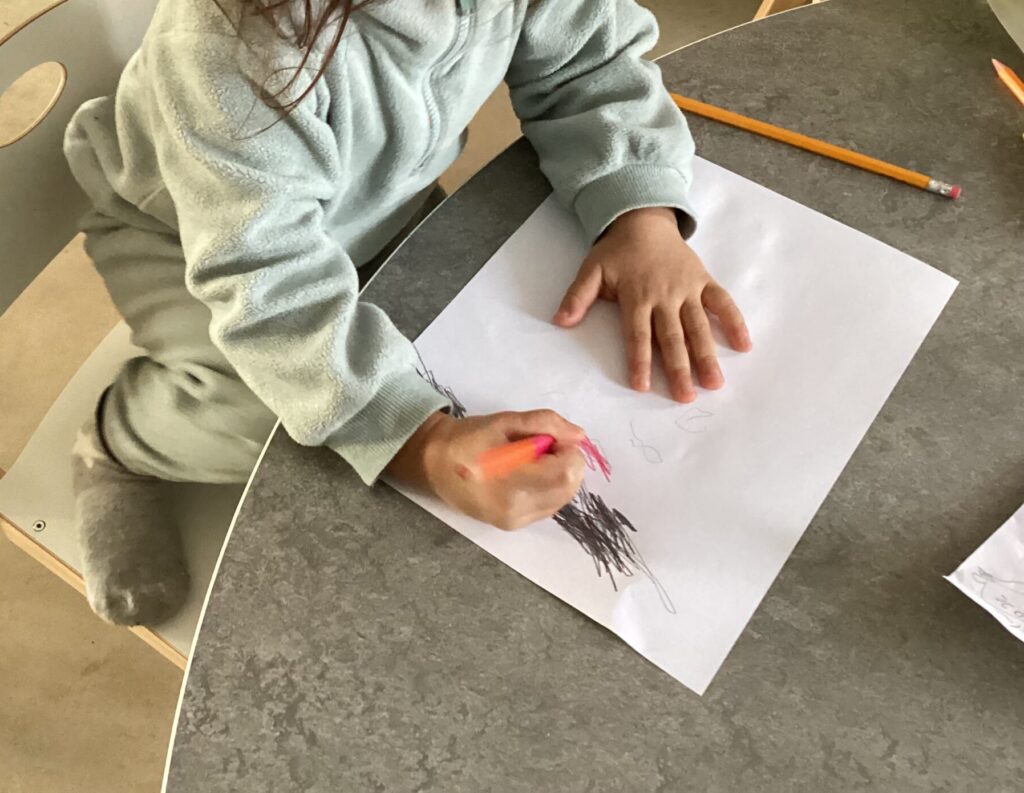 tecknande på förskolan framtiden