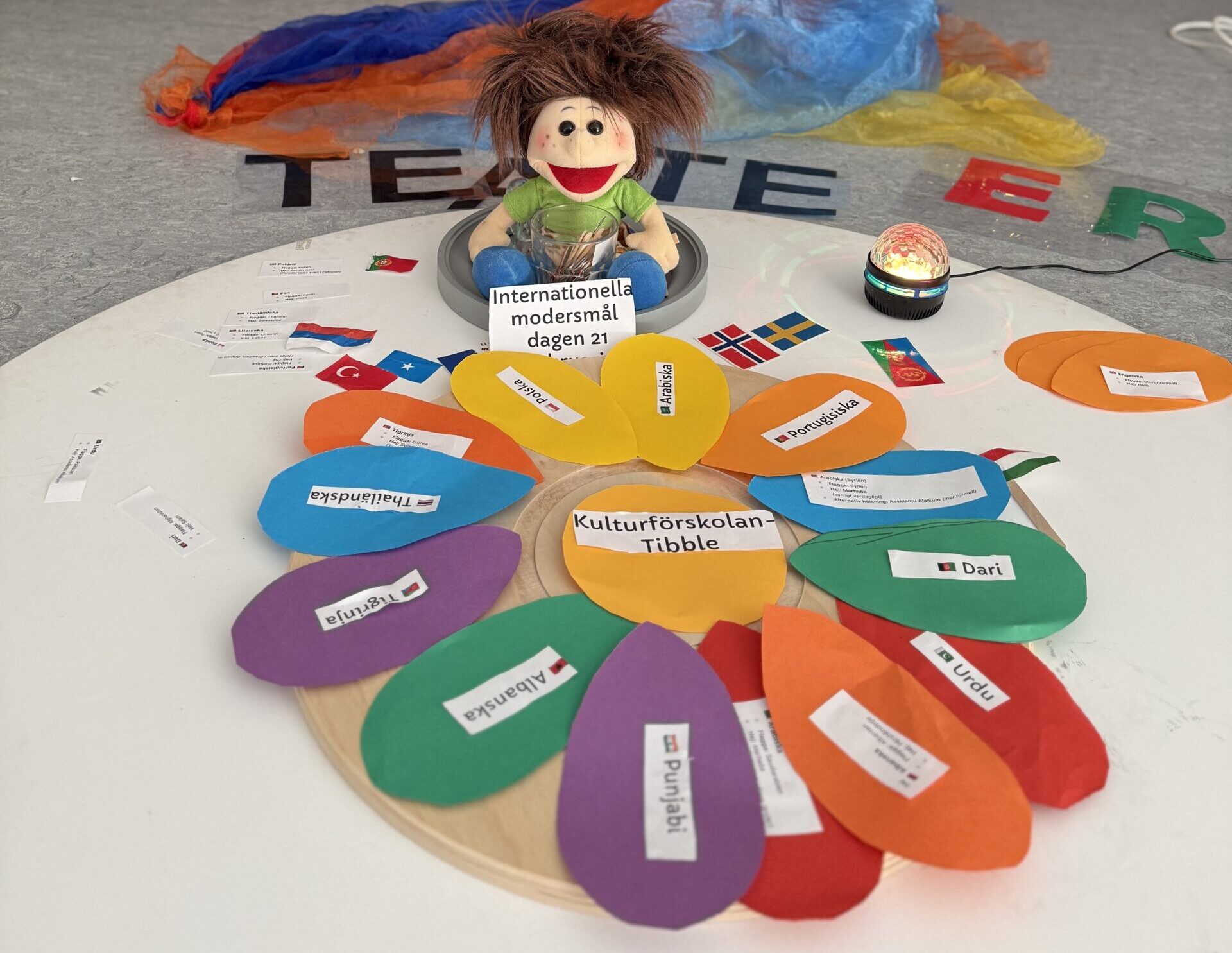 Internationella modersmålsdagen på Tibble i Kungsängen