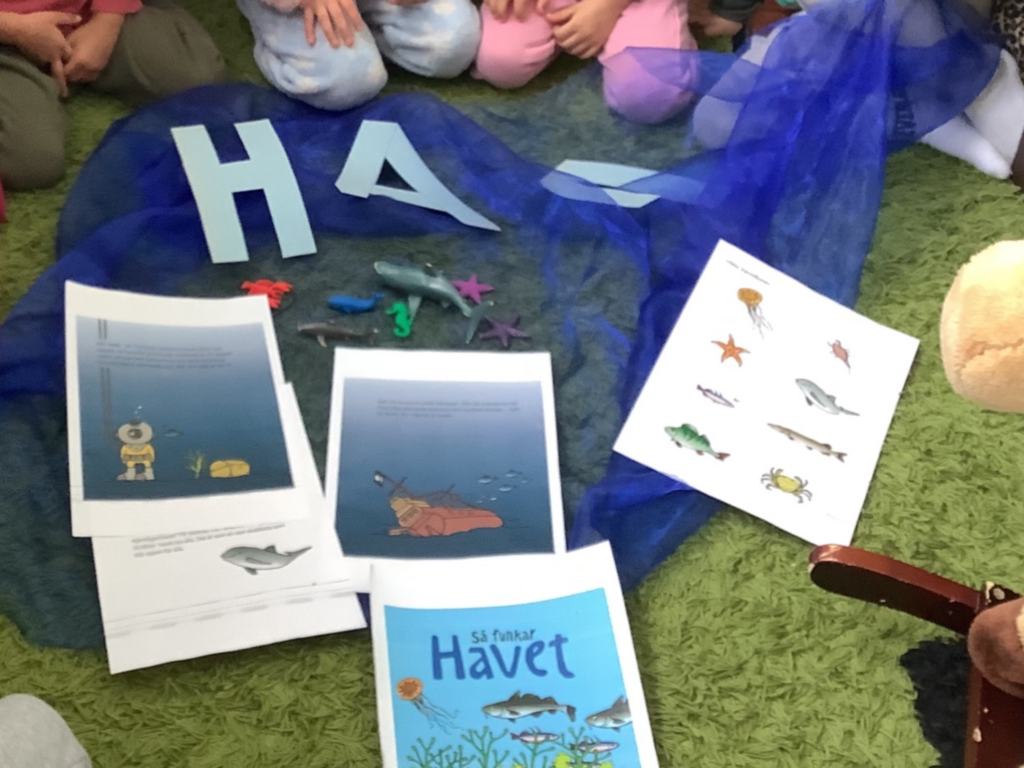 havet på kulturförskolan Piazzan