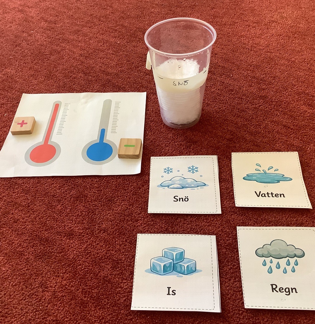 Från snöflinga till världshav på Kulturförskolan Piazzan