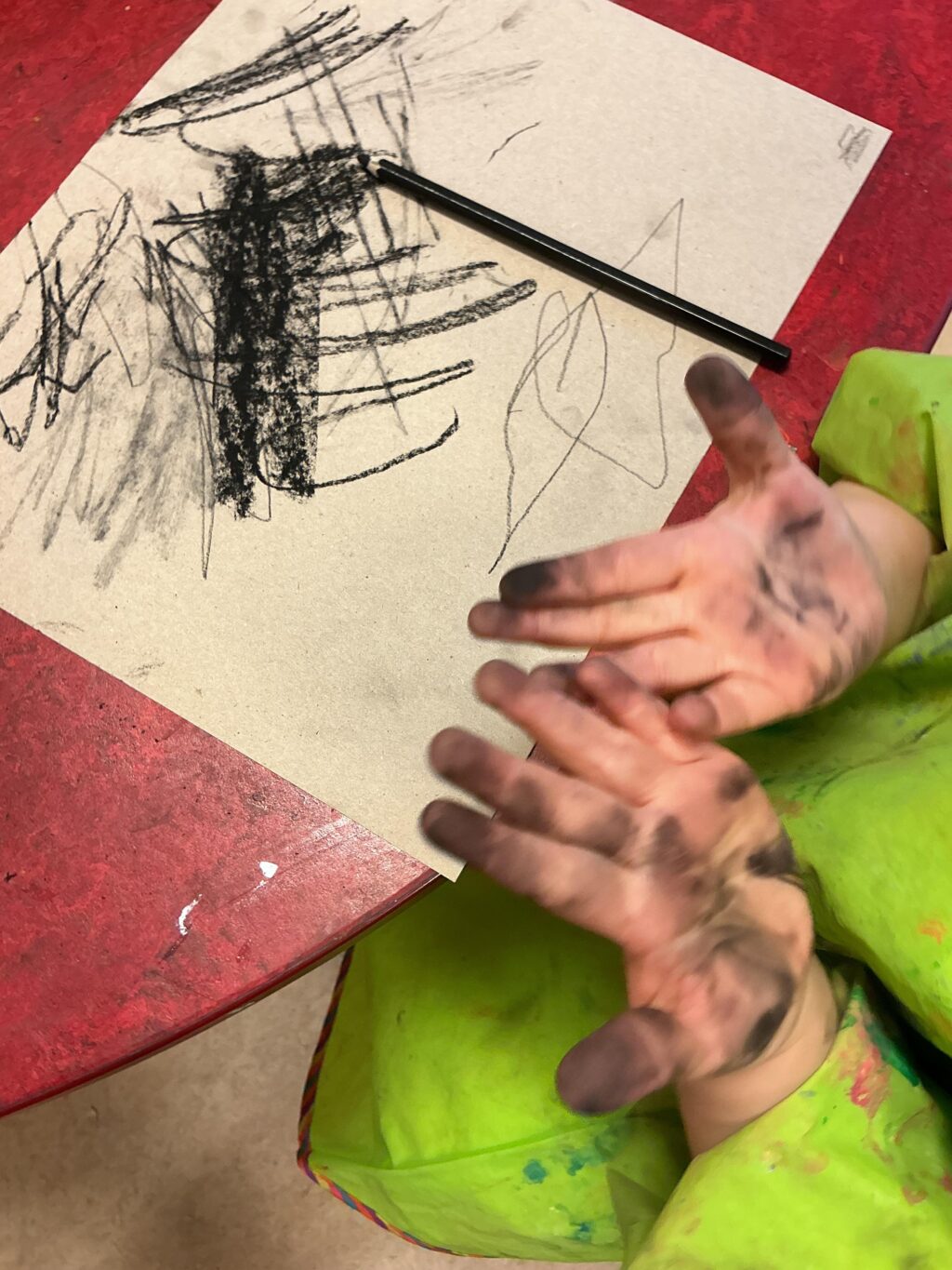 Svart tema på Kulturföskolan Akvarellen