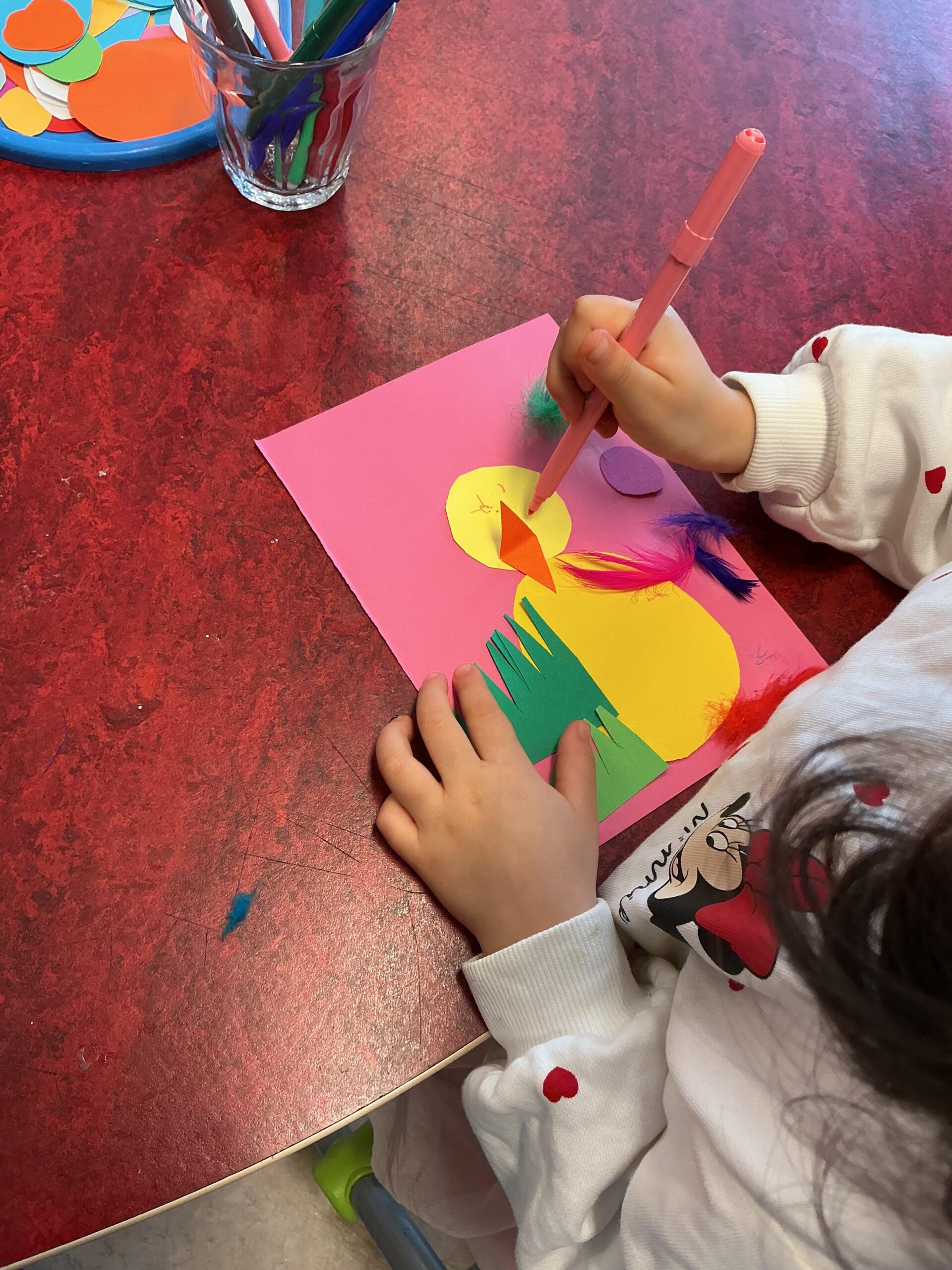 Påskaktiviteter på förskolan Akvarellen