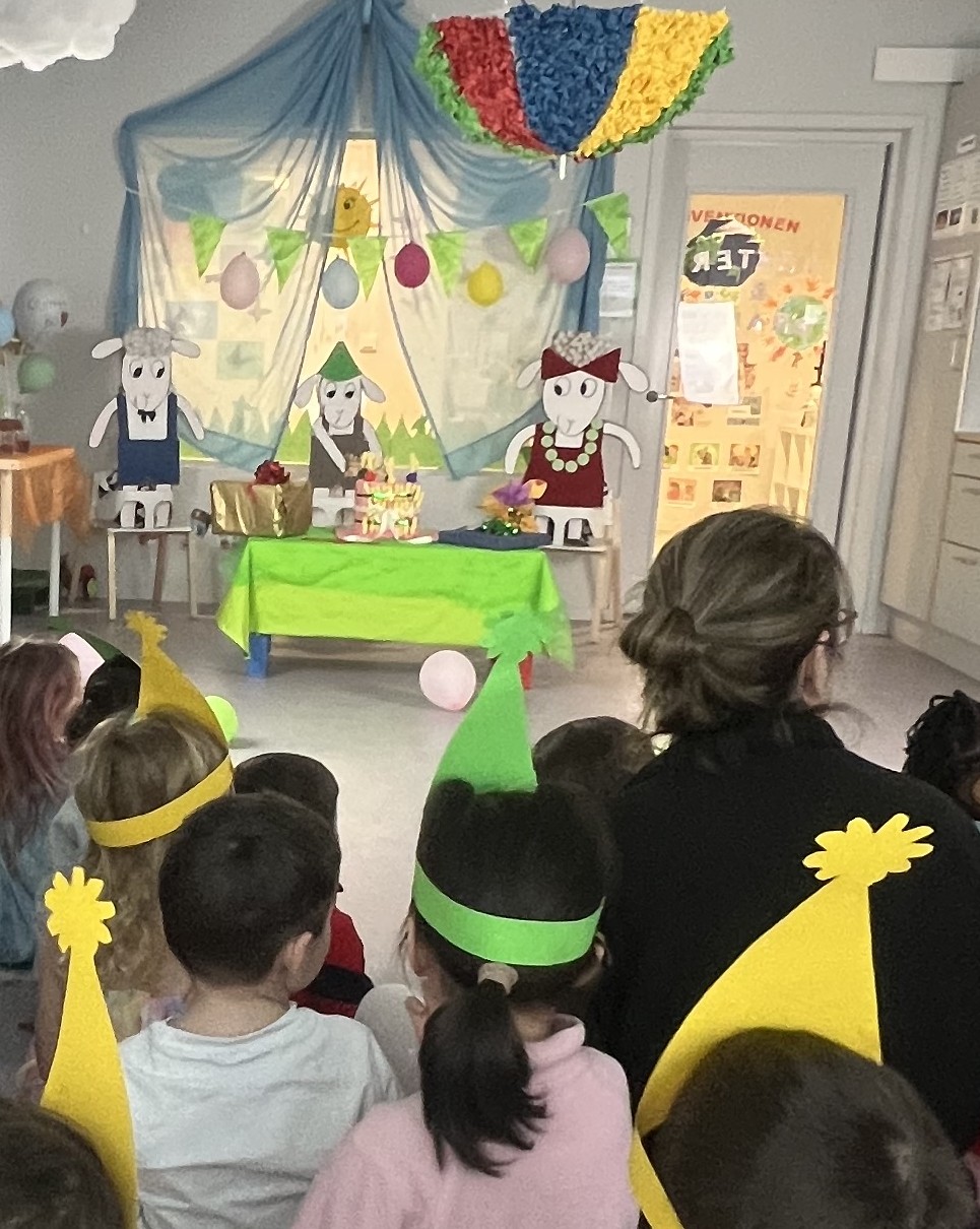 kalas på kulturförskolan Smedby i Upplands Väsby