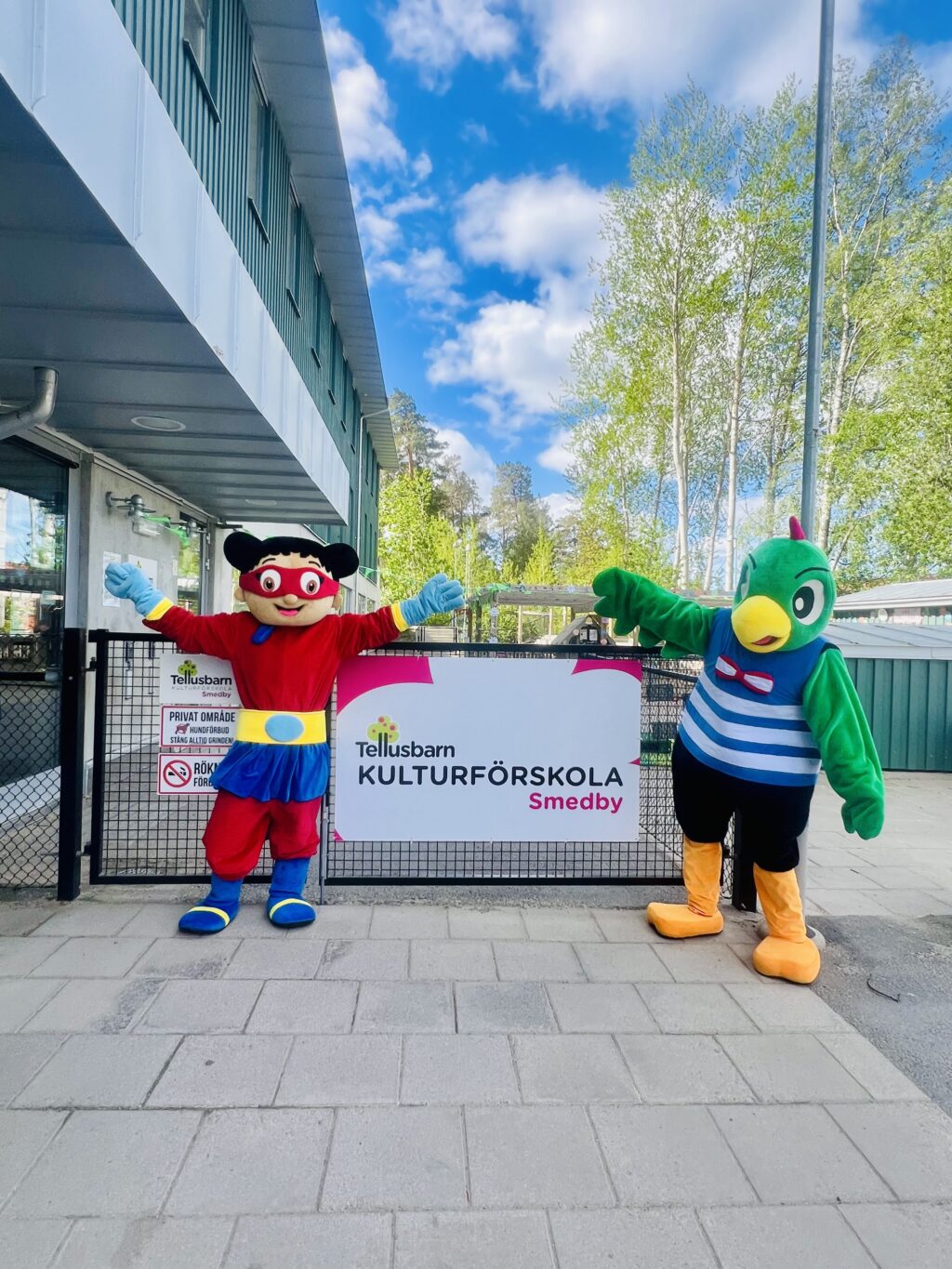 rörelseglädje på Kulturförskolan Smedby