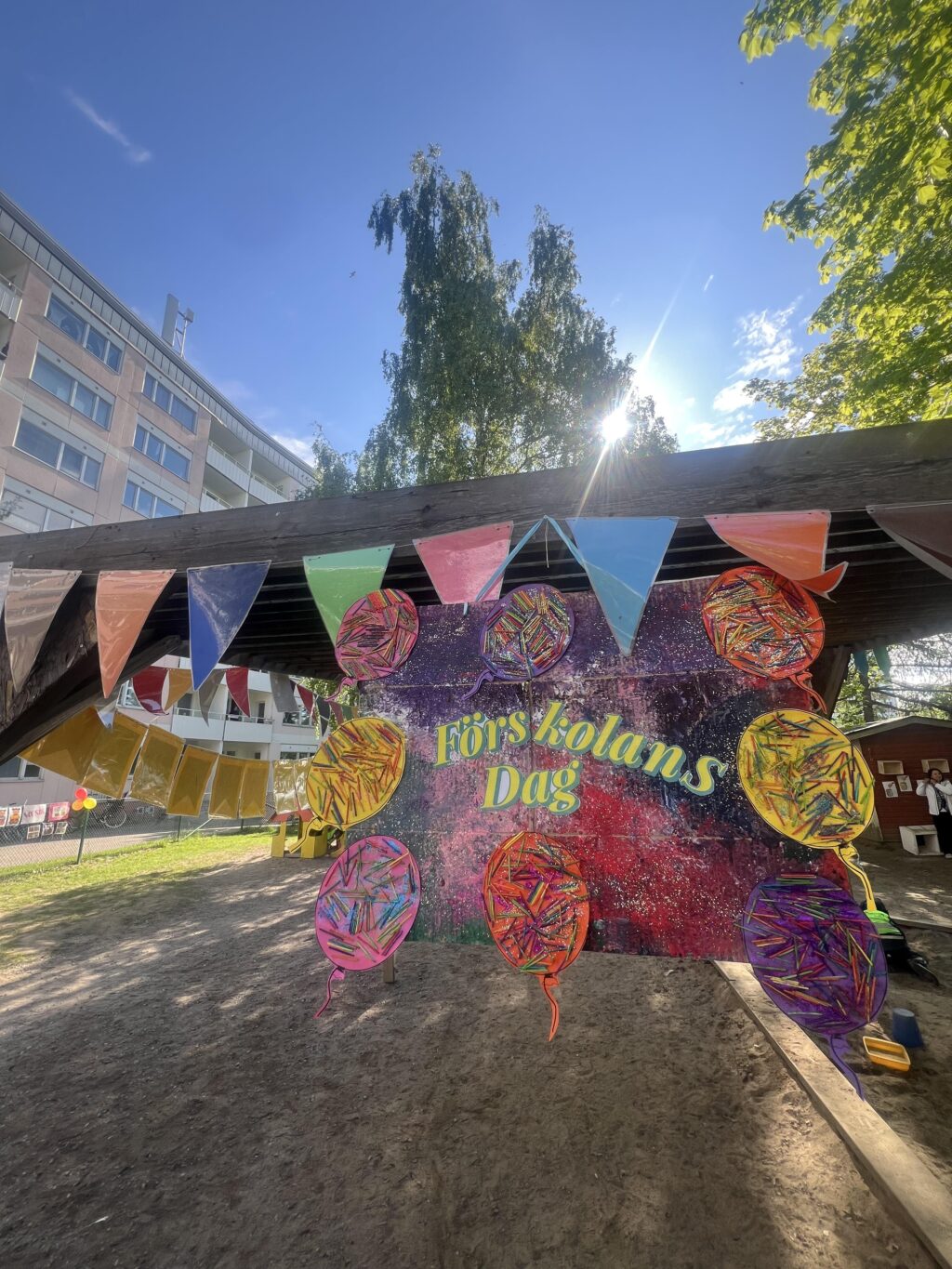 förskolans dag på solen